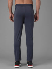 KOTTY  Men Colorblock Blue Track Pants