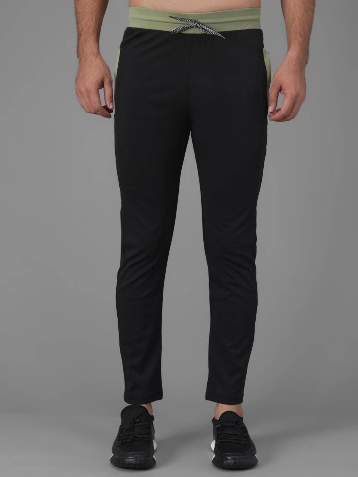 KOTTY  Men Colorblock Multicolor Track Pants