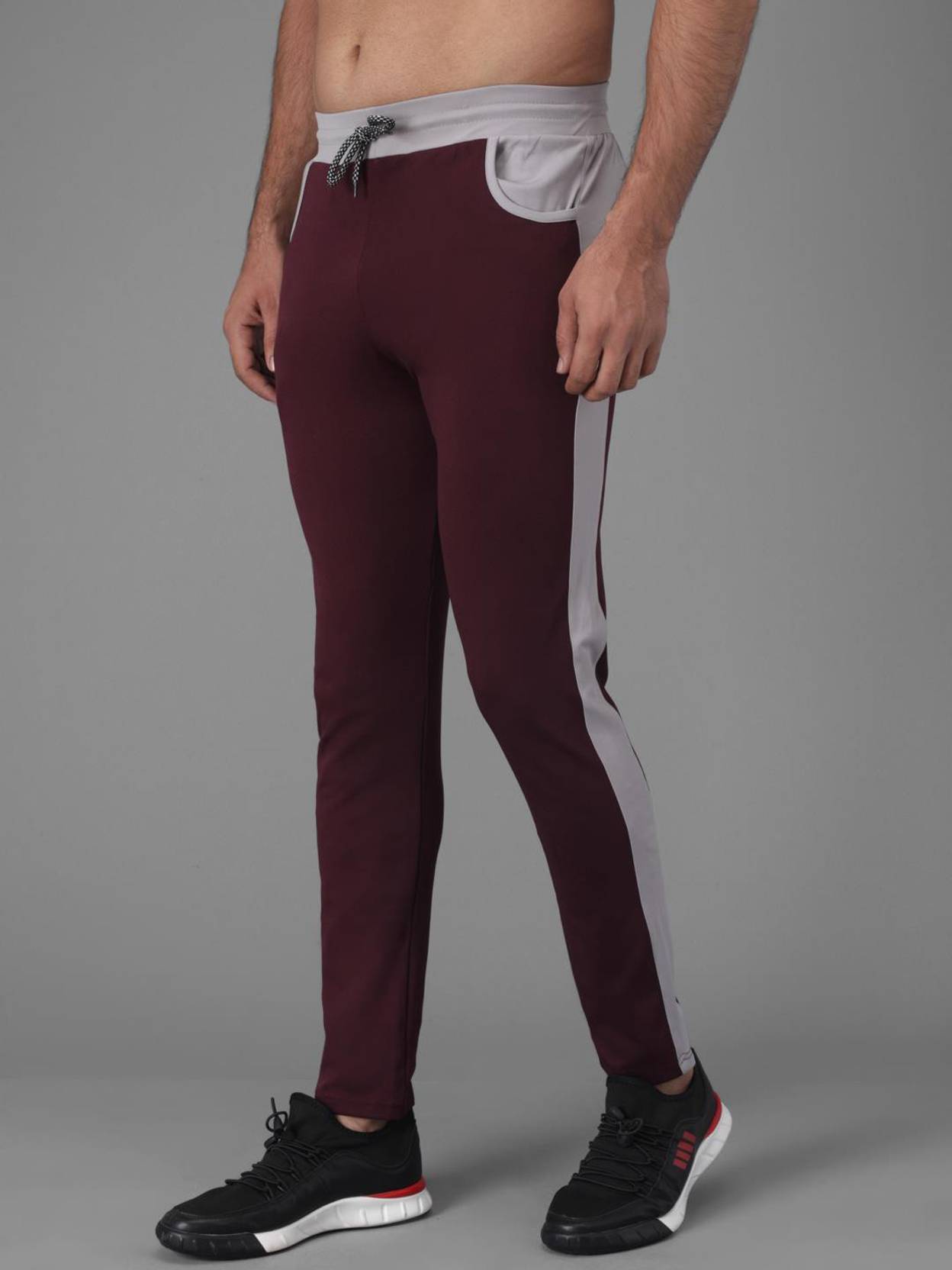 KOTTY  Men Colorblock Multicolor Track Pants