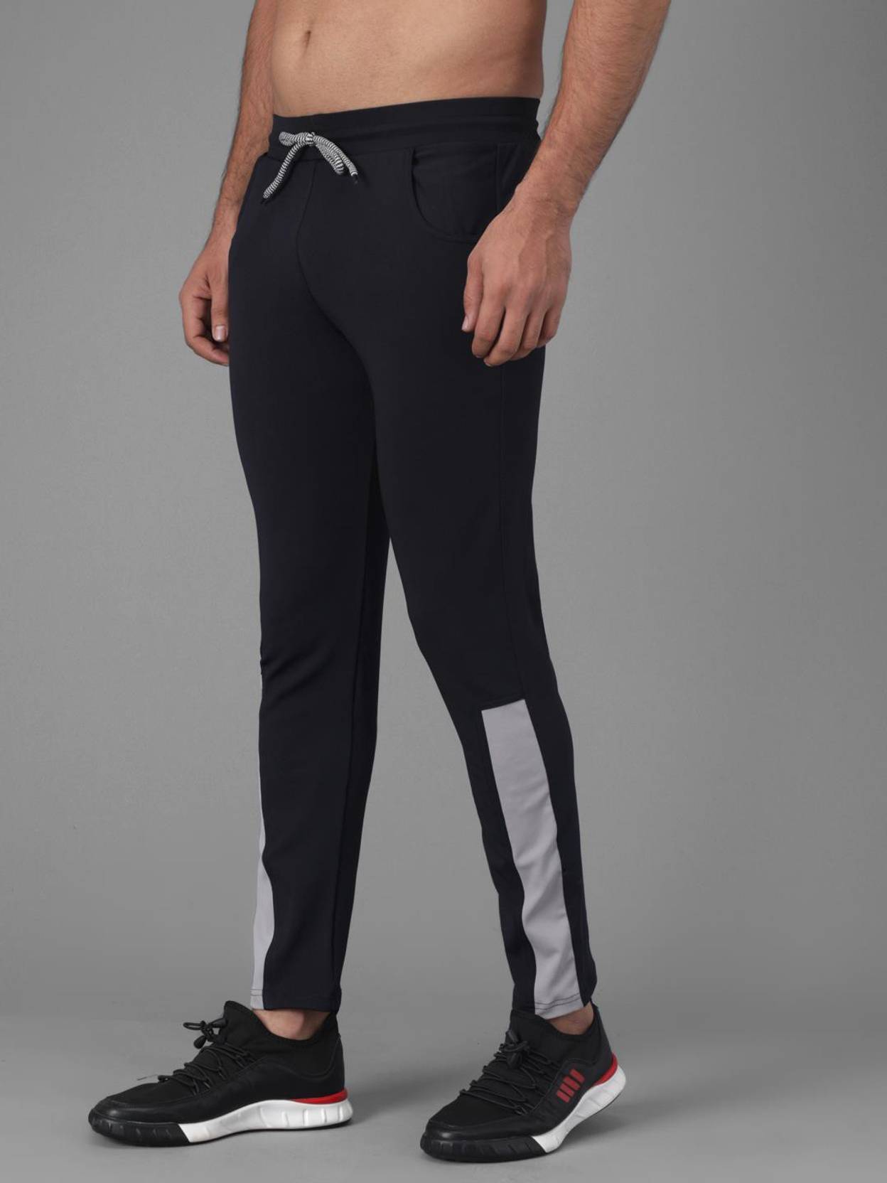KOTTY  Men Colorblock Multicolor Track Pants