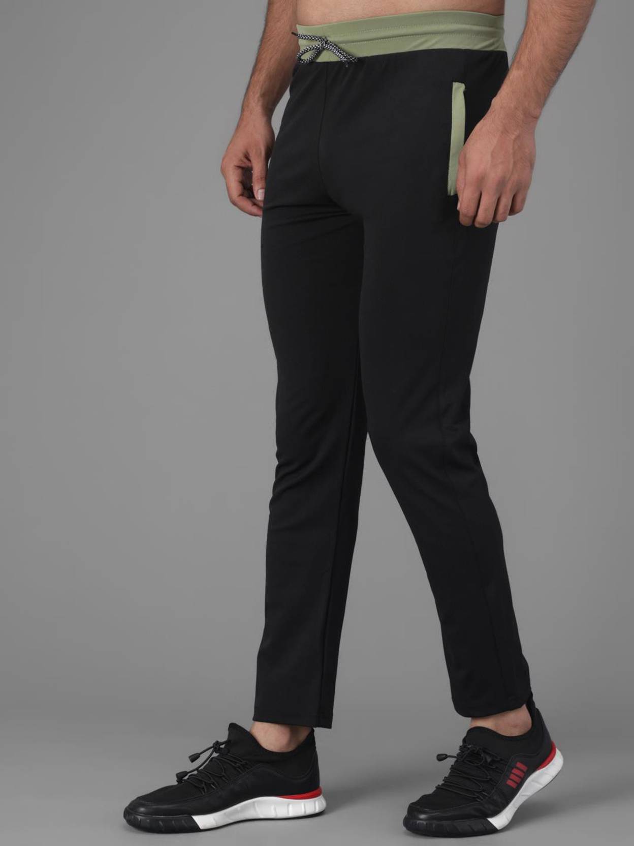 KOTTY  Men Colorblock Multicolor Track Pants
