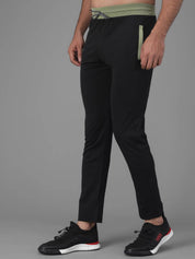 KOTTY  Men Colorblock Multicolor Track Pants