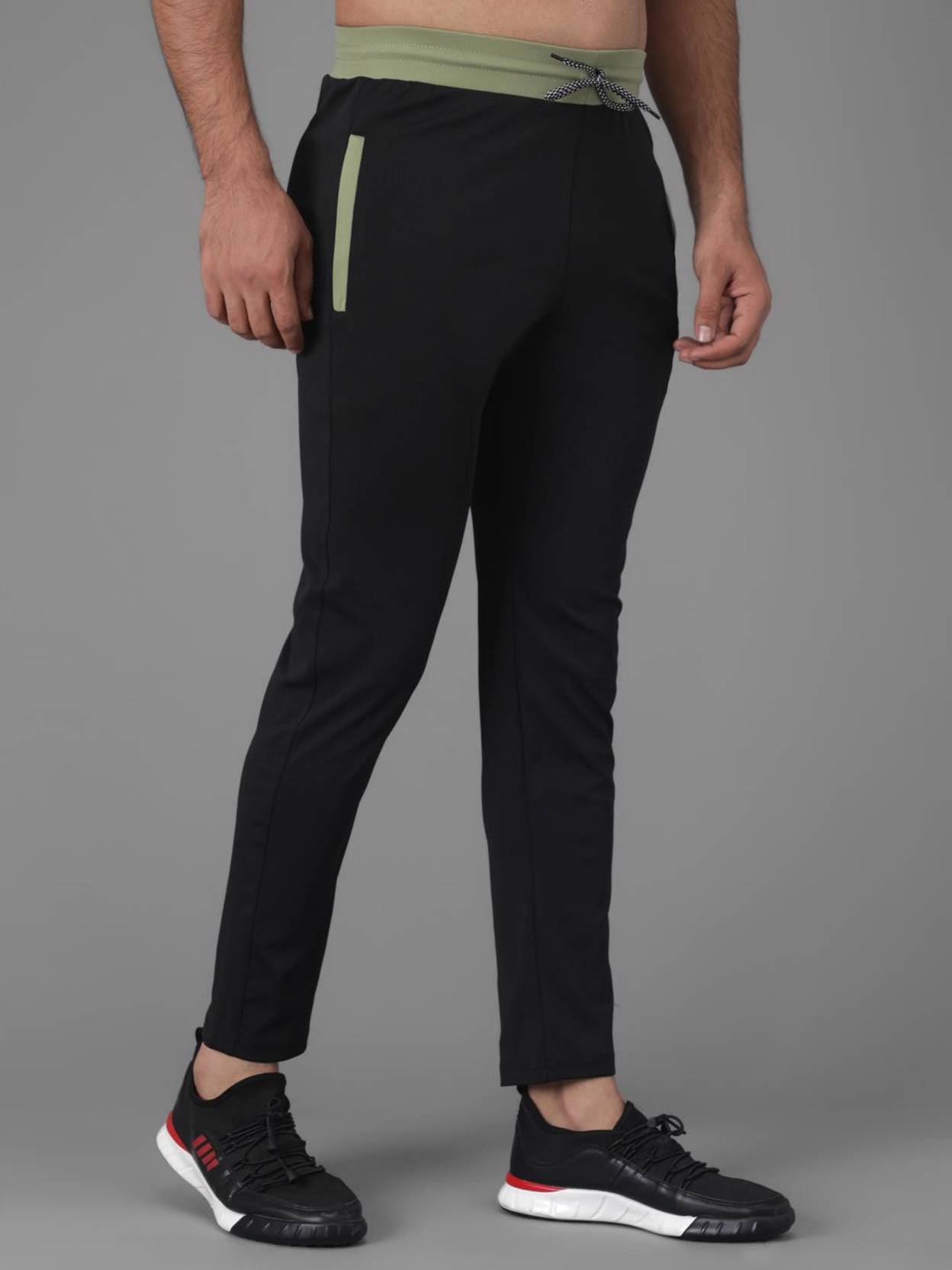 KOTTY  Men Colorblock Multicolor Track Pants
