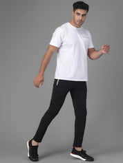 KOTTY  Men Colorblock Multicolor Track Pants