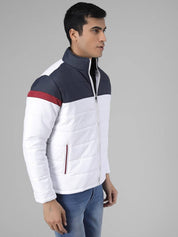 KOTTY  Men Colorblock Puffer Jacket