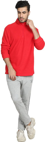 KOTTY Men Full Sleeve Solid Sweatshirt