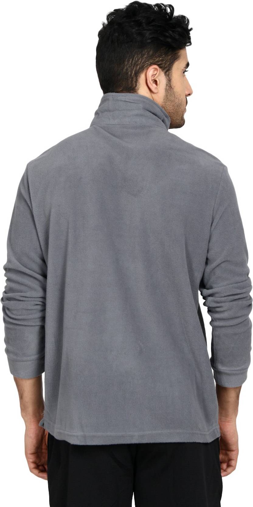 KOTTY Men Full Sleeve Solid Sweatshirt
