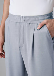 KOTTY  Men Regular Fit Grey Cotton Blend Trousers