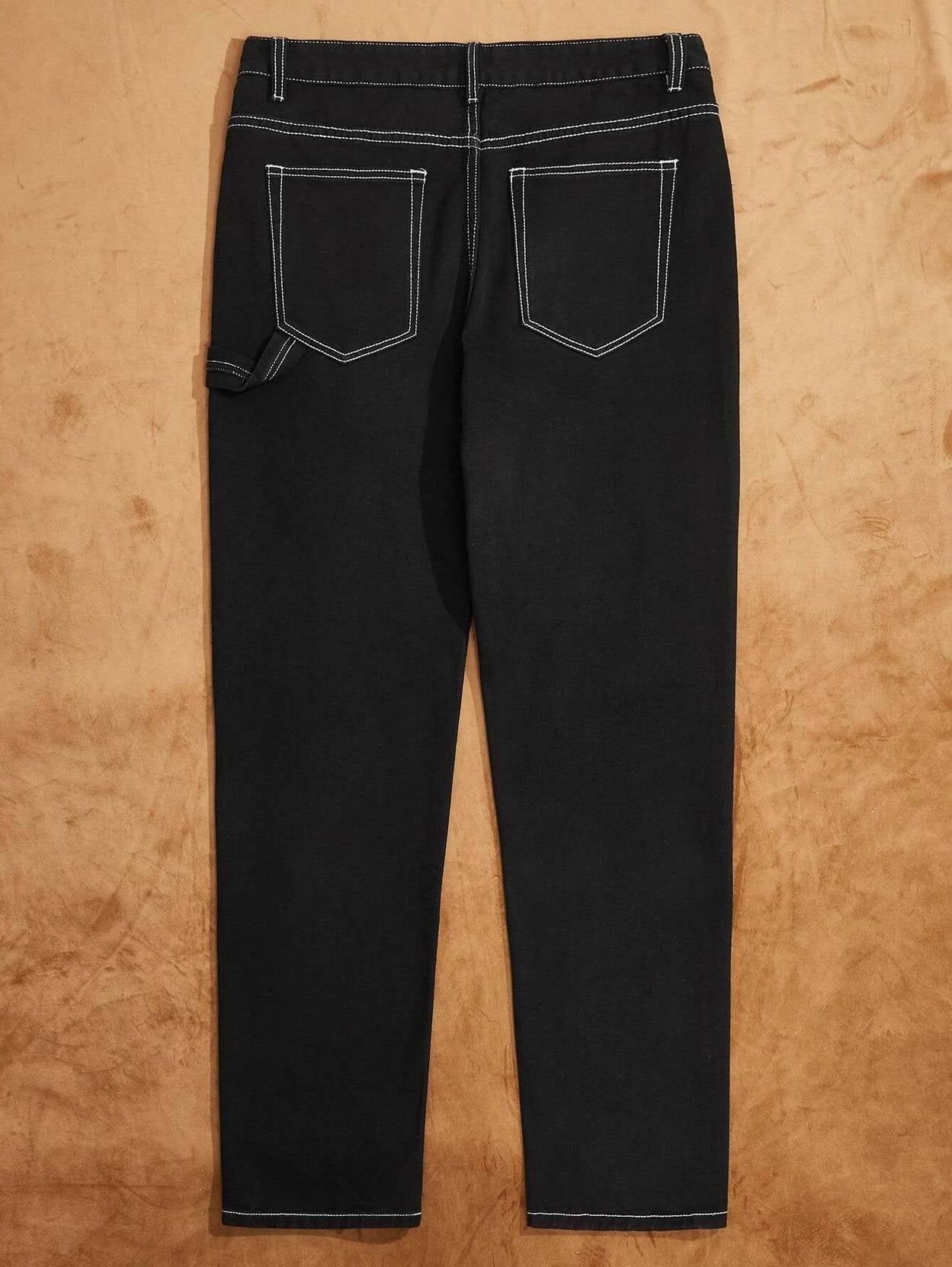 KOTTY Men Regular Low Rise Black Jeans