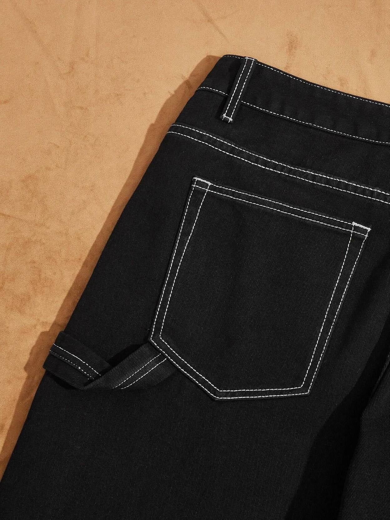 KOTTY Men Regular Low Rise Black Jeans