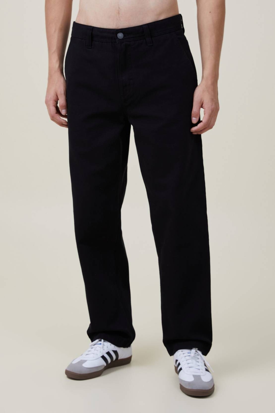 KOTTY Men Regular Mid Rise Black Jeans