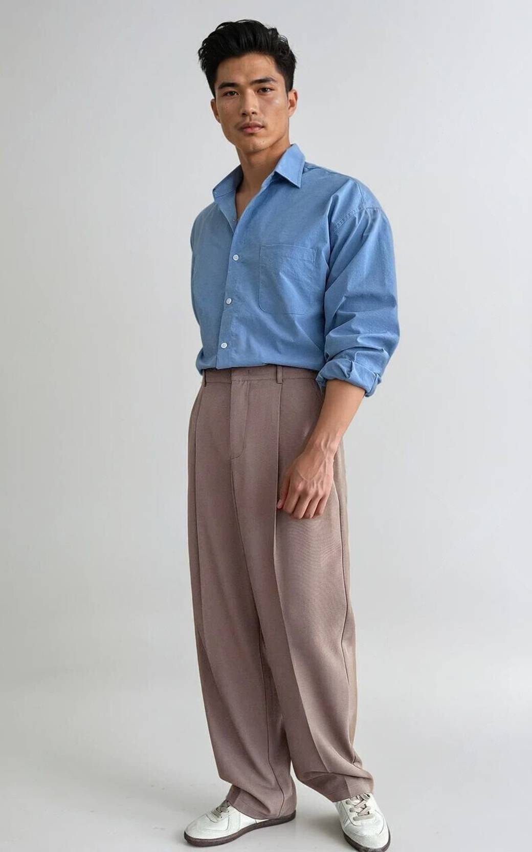 KOTTY  Men Relaxed Pink Viscose Rayon Trousers