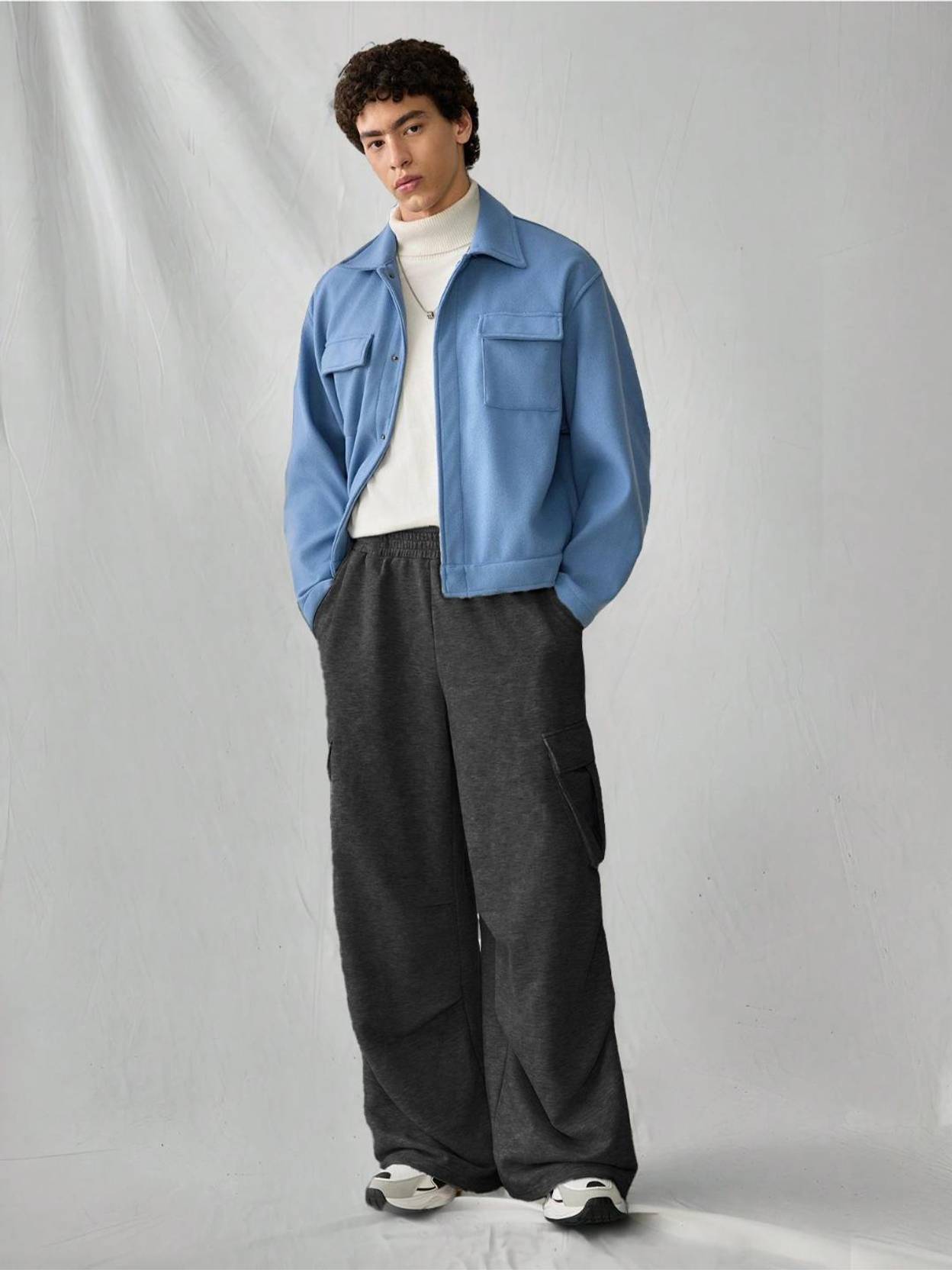 KOTTY  Men Solid Black Track Pants
