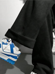KOTTY  Men Solid Black Track Pants