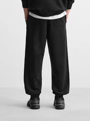 KOTTY  Men Solid Black Track Pants