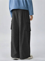 KOTTY  Men Solid Black Track Pants