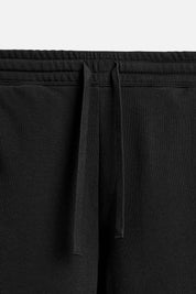 KOTTY  Men Solid Black Track Pants