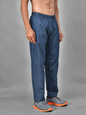 KOTTY  Men Solid Blue Track Pants