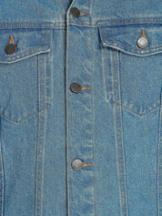 KOTTY Men Solid Denim Jacket
