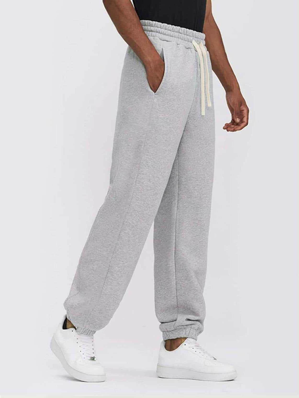 KOTTY  Men Solid Grey Track Pants
