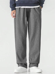 KOTTY  Men Solid Grey Track Pants