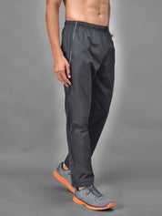 KOTTY  Men Solid Grey Track Pants