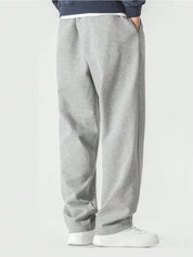 KOTTY  Men Solid Grey Track Pants