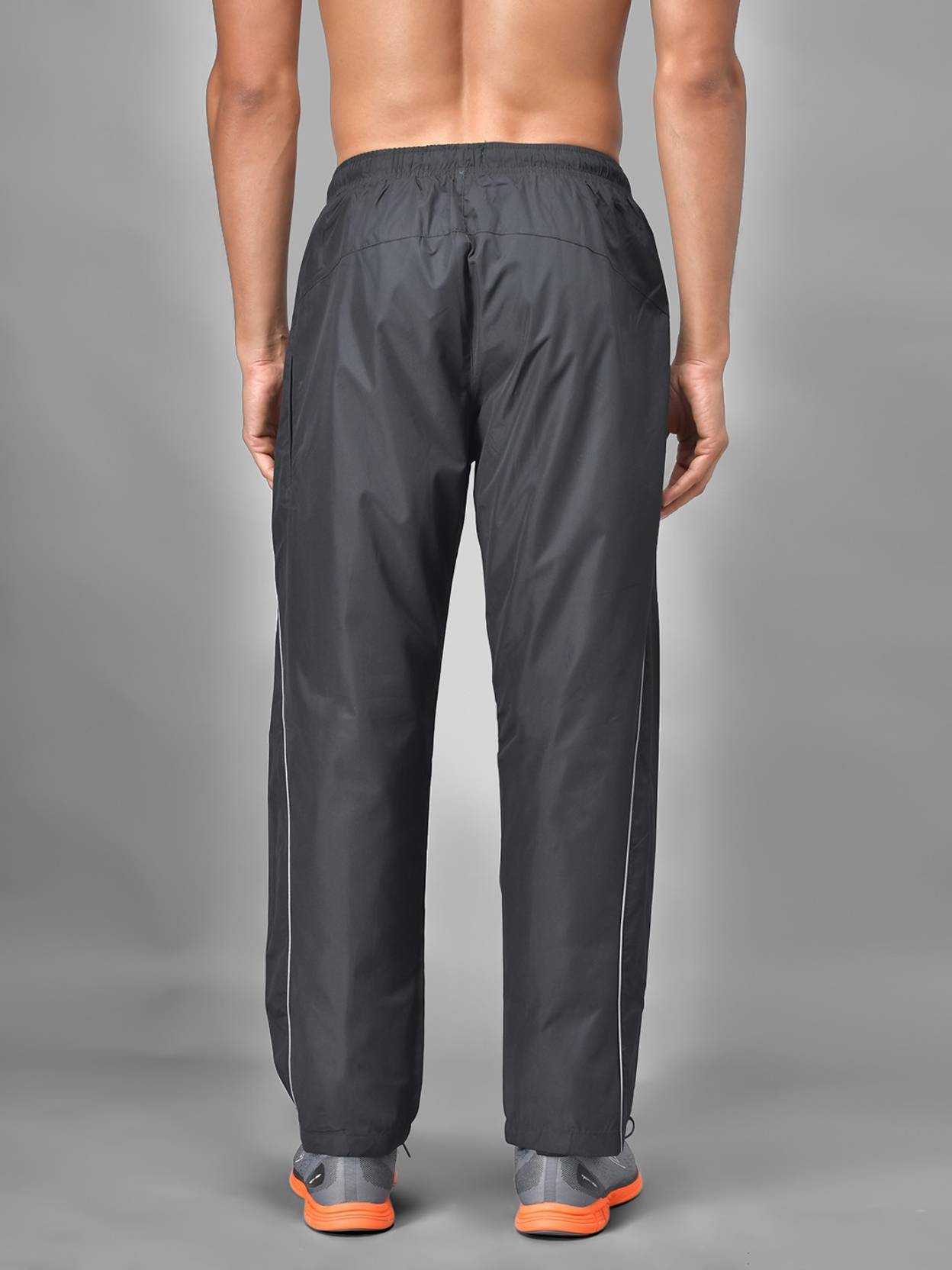KOTTY  Men Solid Grey Track Pants