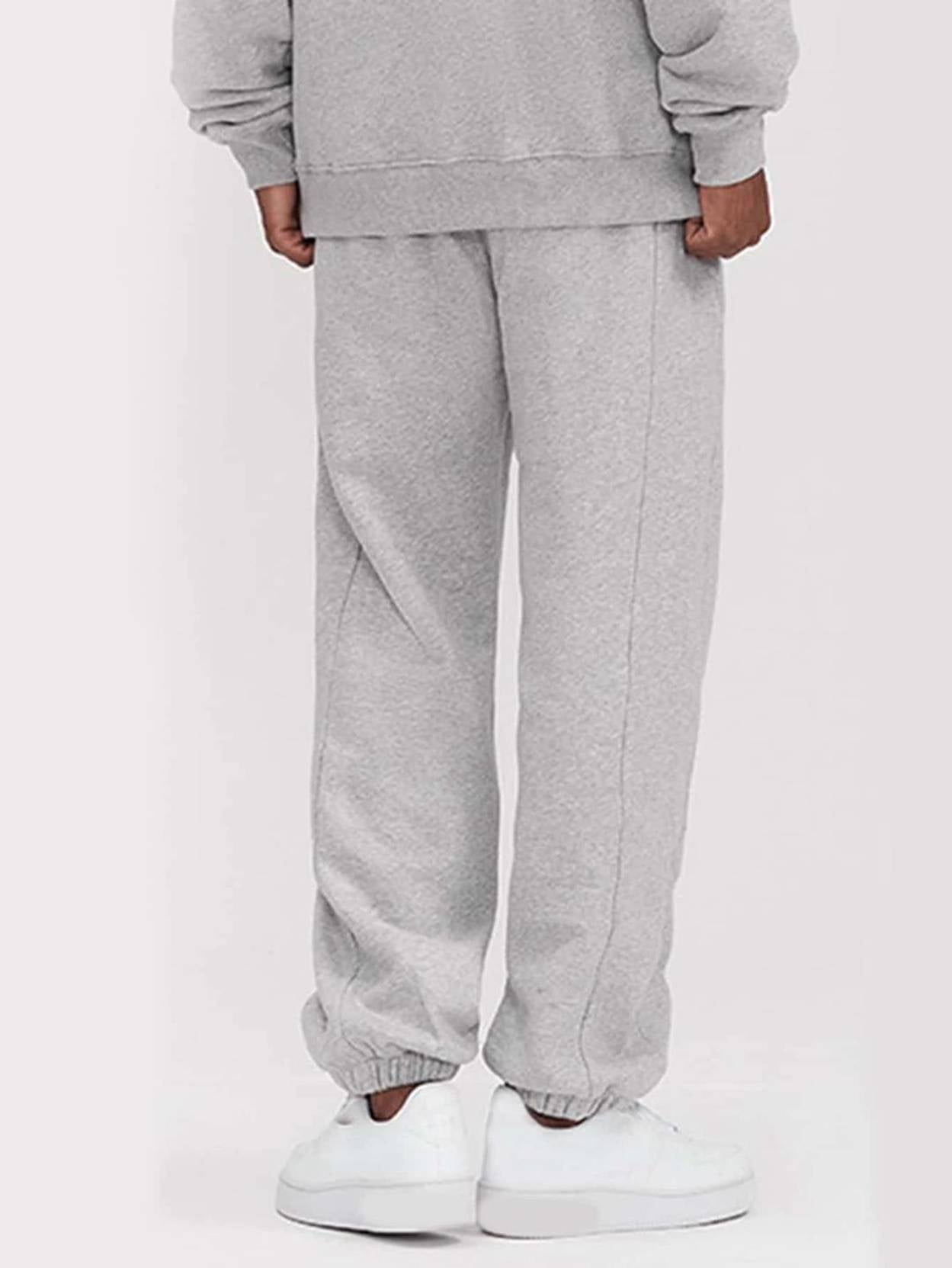 KOTTY  Men Solid Grey Track Pants