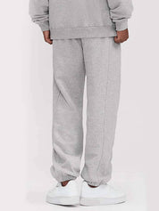 KOTTY  Men Solid Grey Track Pants