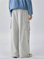 KOTTY  Men Solid Grey Track Pants