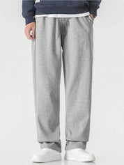 KOTTY  Men Solid Grey Track Pants