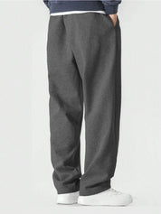 KOTTY  Men Solid Grey Track Pants
