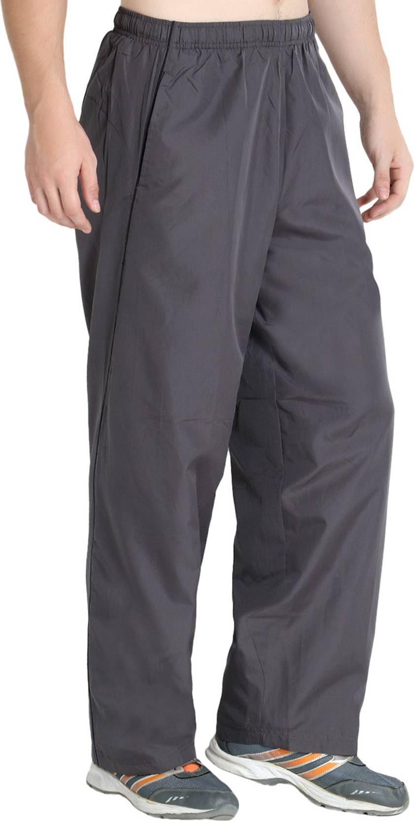 KOTTY  Men Solid Grey Track Pants