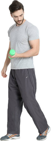 KOTTY  Men Solid Grey Track Pants
