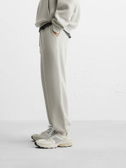 KOTTY  Men Solid White Track Pants