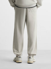 KOTTY  Men Solid White Track Pants