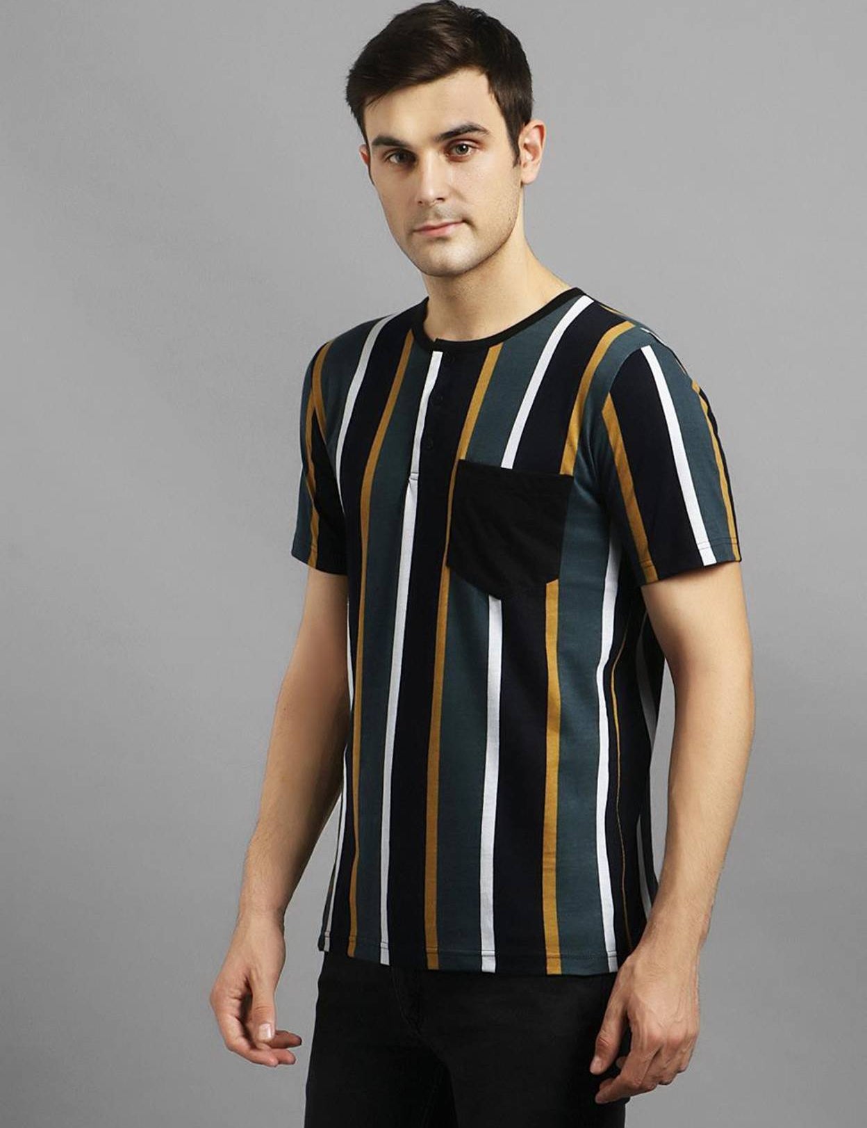 MenStripedRoundNeckCottonBlendBlackT-Shirt-2_jpg.jpg
