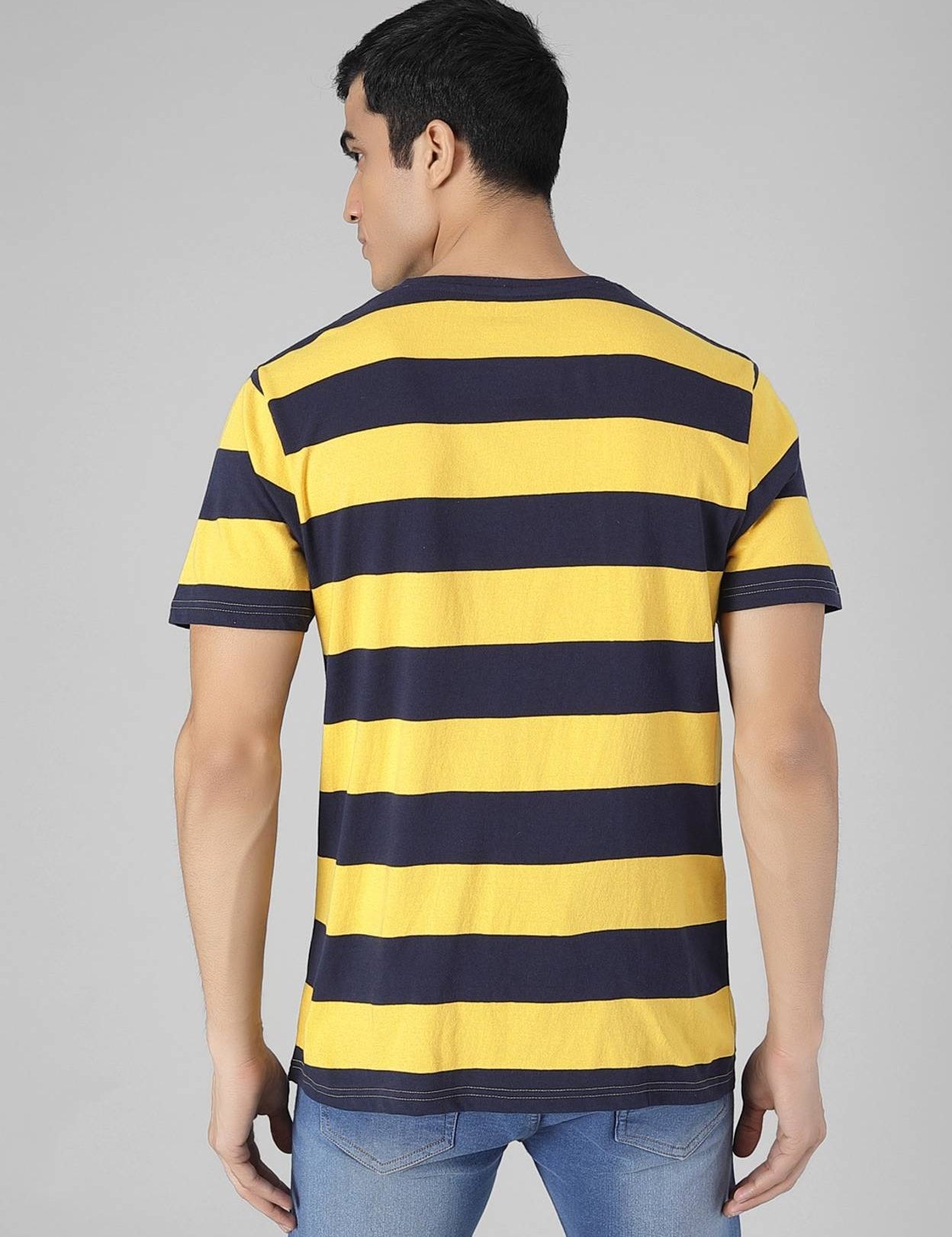 MenStripedRoundNeckPureCottonMulticolorT-Shirt-1.jpg_1.jpg