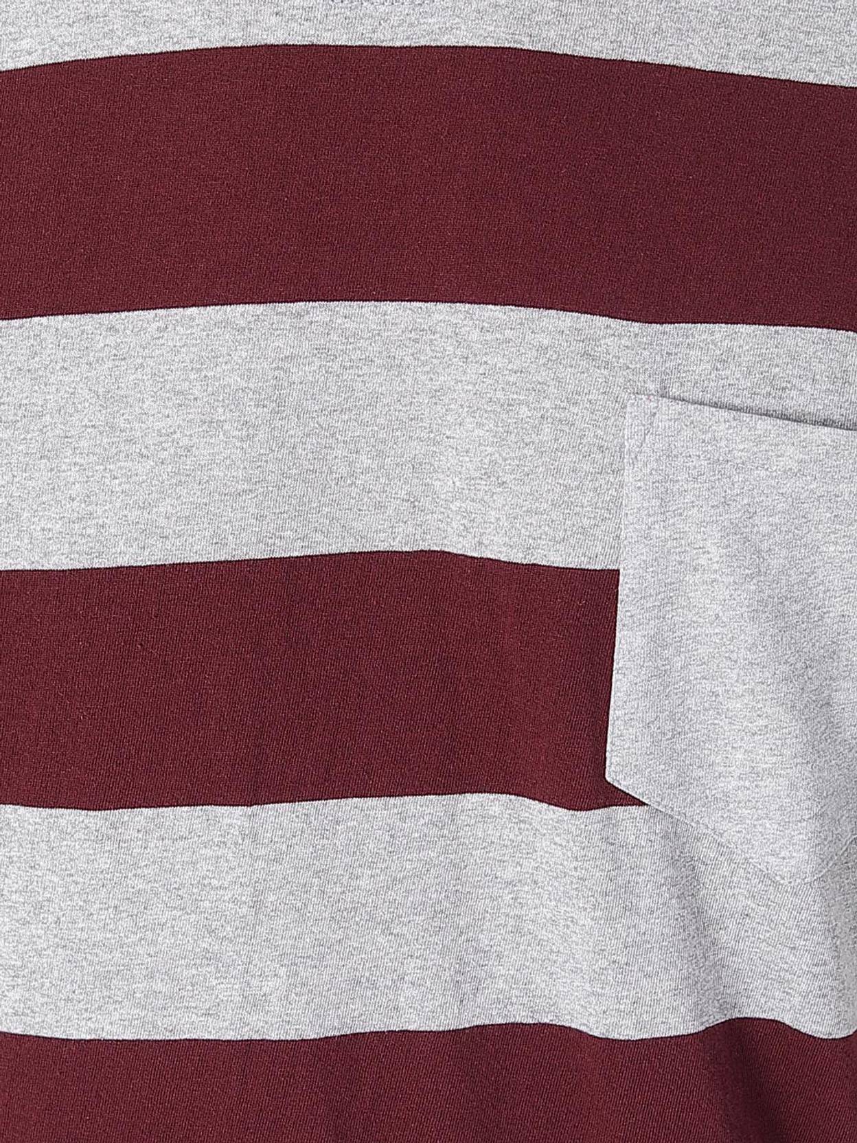 KOTTY  Men Striped Round Neck Pure Cotton Multicolor T-Shirt
