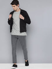 KOTTY  Men Washed Denim Jacket
