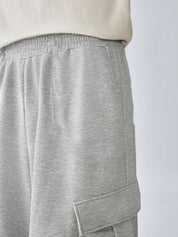 KOTTY  Men Solid Grey Track Pants