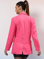 Kotty Notched Lapel Single Breasted Blazer