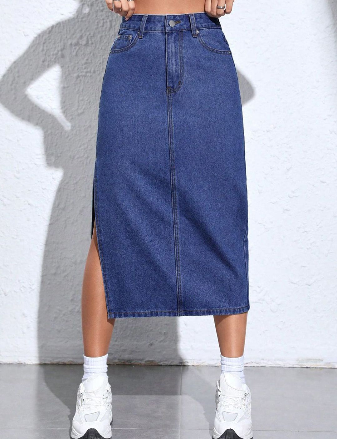 Kotty Straight Midi Skirt