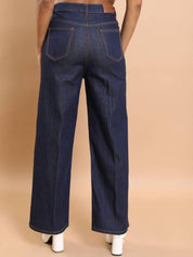 Kotty Women Straight Fit High-Rise Stretchable Jeans