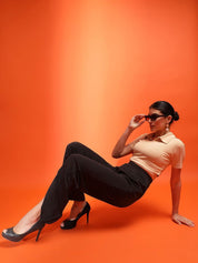 Kotty Women Classic High-Rise Regular Trousers