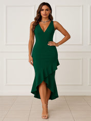 Kotty Women V-Neck Bodycon Dress