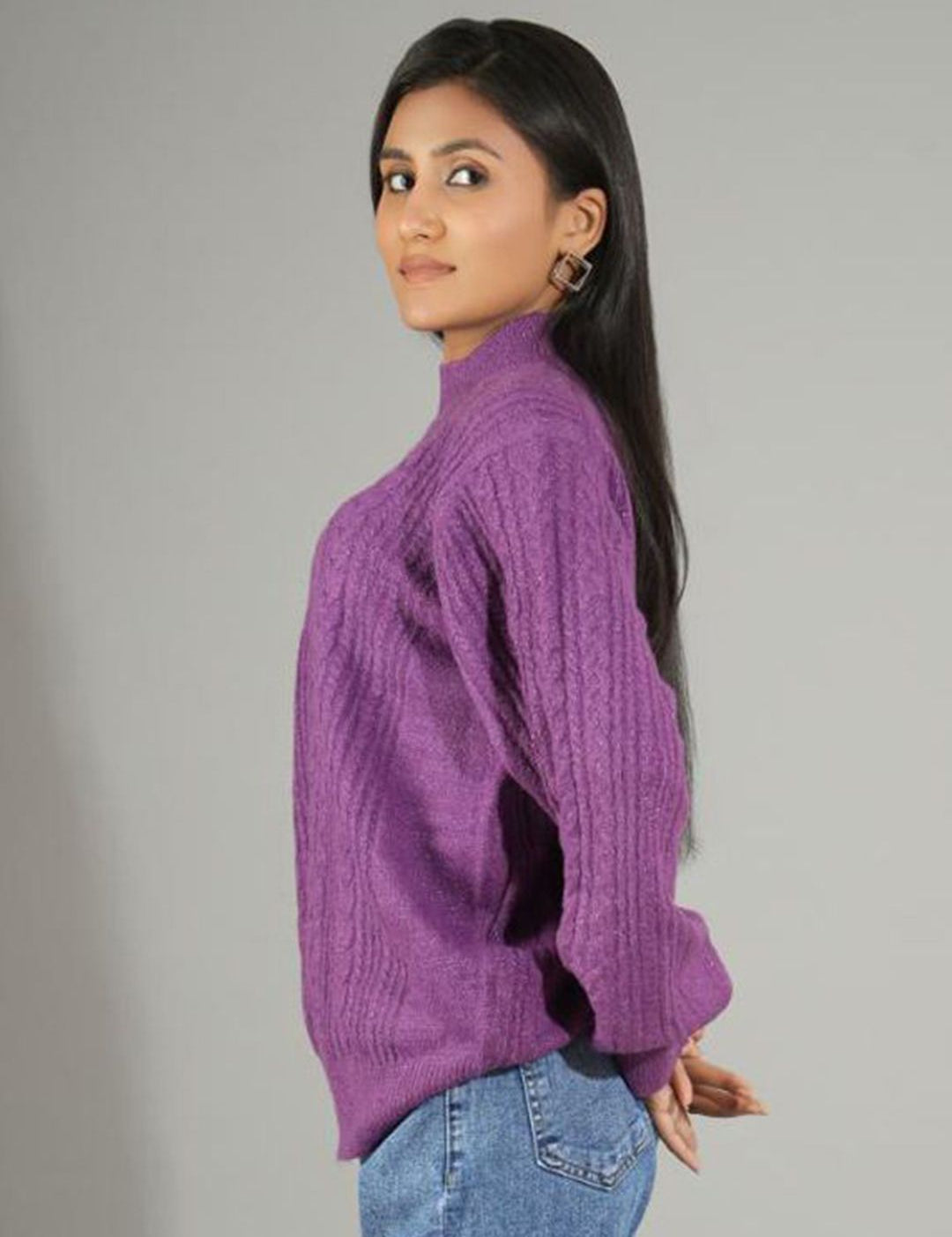 Kotty Women Cable Knit Pullover
