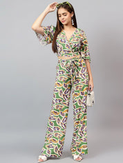 Kotty Printed Top & Trousers Co-Ord