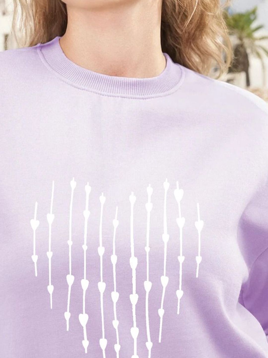 Kotty Women Graphic Printed Full Sleeves Sweatshirt